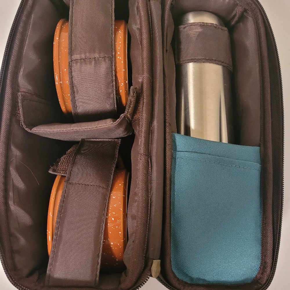 Vintage Starbucks coffee picnic set